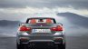 BMW M4 Convertible rear press shot