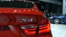 BMW X4 taillamp at the 2014 New York Auto Show