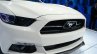 Ford Mustang 50 year limited edition nose at the 2014 New York Auto Show