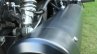 Harley Davidson Street 750 exhaust detail