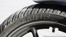 Harley Davidson Street 750 front tyre detail