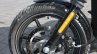 Harley Davidson Street 750 front wheel detail