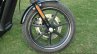 Harley Davidson Street 750 front wheel view