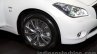 Infiniti Q70 front wheel at Moscow Motor Show 2014