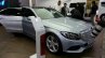 Mercedes C-Class long wheelbase front three quarters at Auto China 2014