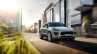 Porsche Macan 2.0 front three quarters left press image