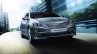 2014 Hyundai Grandeur diesel front three quarters at Busan Motor Show 2014