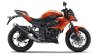 2014 Kawasaki Z250 SL press shots side orange