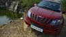 2014 Mahindra XUV500 Review grille and lights