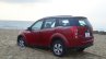 2014 Mahindra XUV500 Review rear three quarters