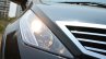 2014 Tata Aria Review headlight cluster