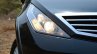 2014 Tata Aria Review headlight