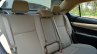 2014 Toyota Corolla Altis Diesel Review rear seat image