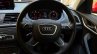 Audi Q3S Review steering wheel