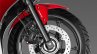 Honda CBR300R front wheel press image