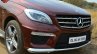 Mercedes-Benz ML 63 AMG Review front fascia