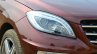 Mercedes-Benz ML 63 AMG Review headlamp