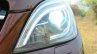 Mercedes-Benz ML 63 AMG Review headlight on