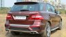 Mercedes-Benz ML 63 AMG Review rear three quarter angle