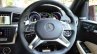 Mercedes-Benz ML 63 AMG Review steering wheel