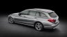 Mercedes C-Class Estate rear three quarters press image