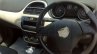 2014 Fiat Punto facelift India dashboard spyshot