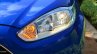 2014 Ford Fiesta Facelift Review headlight on