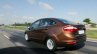 2014 Ford Fiesta Facelift Review rear quarter shot