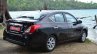 2014 Nissan Sunny facelift diesel review rear quarter