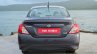 2014 Nissan Sunny facelift petrol CVT review rear