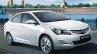 Hyundai Solaris facelift Russia press shots front quarter