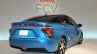 Toyota FCV sedan official image rear three quarters