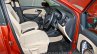 2014 VW Polo facelift front seats launch