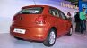 2014 VW Polo facelift rear three quarters right launch