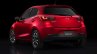 2015 Mazda2 Demio rear three quarter studio shot