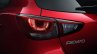 2015 Mazda2 taillight