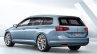 2015 VW Passat press image estate rear three quarters