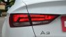 Audi A3 Sedan Review halogen taillight