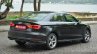 Audi A3 Sedan Review rear quarter angle