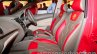 Chevrolet Sail U-VA Manchester United Edition front seats