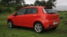 Fiat Punto Evo Sport 90 HP diesel review rear three quarter