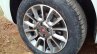 Fiat Punto Evo spied alloy wheel