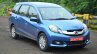 Honda Mobilio Petrol Review front quarters