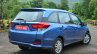 Honda Mobilio Petrol Review rear quarter