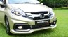 Honda Mobilio RS India live image front fascia