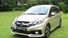 Honda Mobilio RS India live image front quarter angle