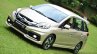 Honda Mobilio RS India live image front view shot