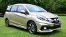 Honda Mobilio RS India live image quarter angle front