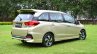 Honda Mobilio RS India live image rear quarter shot