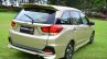 Honda Mobilio RS India live image rear quarter